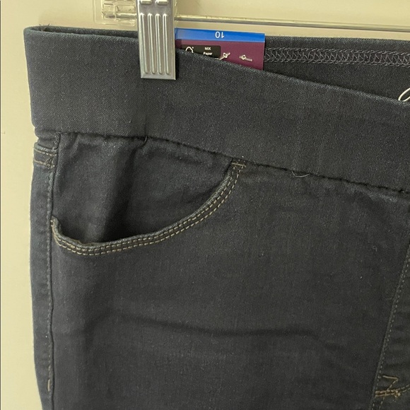 Gloria Vanderbilt Women's Pull-on Comfort Jean, High-Rise Pockets Beverly, 10 - Picture 9 of 12